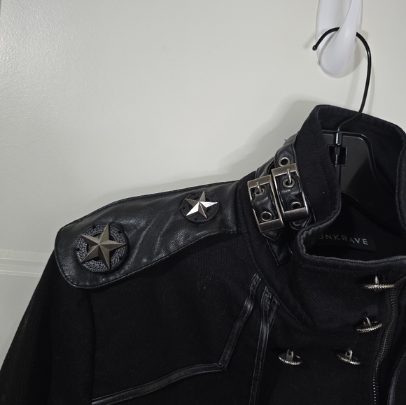 PUNK RAVE The Secret Order Dress Black Women's Small Goth Punk Grunge Emo - Picture 7 of 16